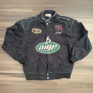 VTG NASCAR Dale Earnhardt Jr. National Guard Racing AMP Energy #88 Jacket Men L
